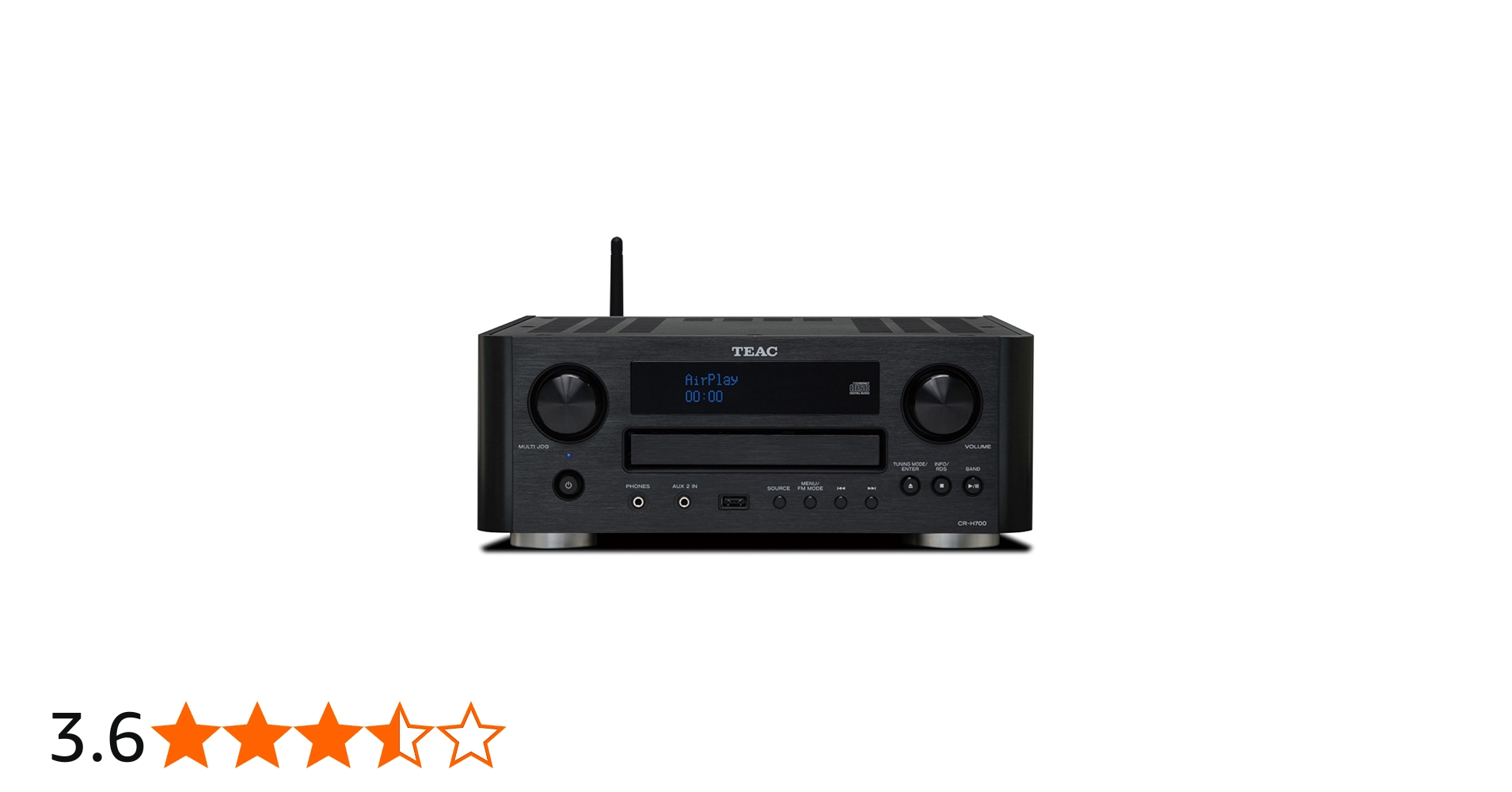 Amazon.co.jp: TEAC ネットワークCDレシーバー AirPlay対応 ブラック