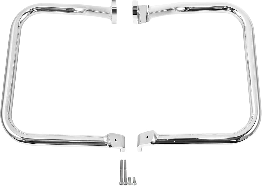 Amazon | TCMT リア サドルバッグ ガード レール クラッシュ バー