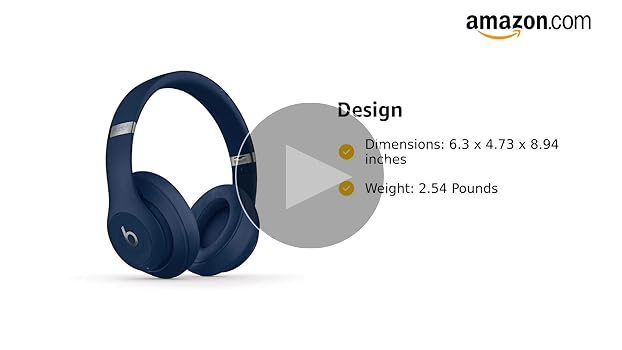 Amazon.com: Beats Studio3 Wireless Bluetooth Headphones - Blue