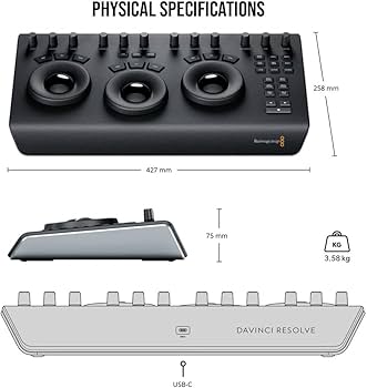 Blackmagic Design Davinci Resolve Micro Panel | Portable Low