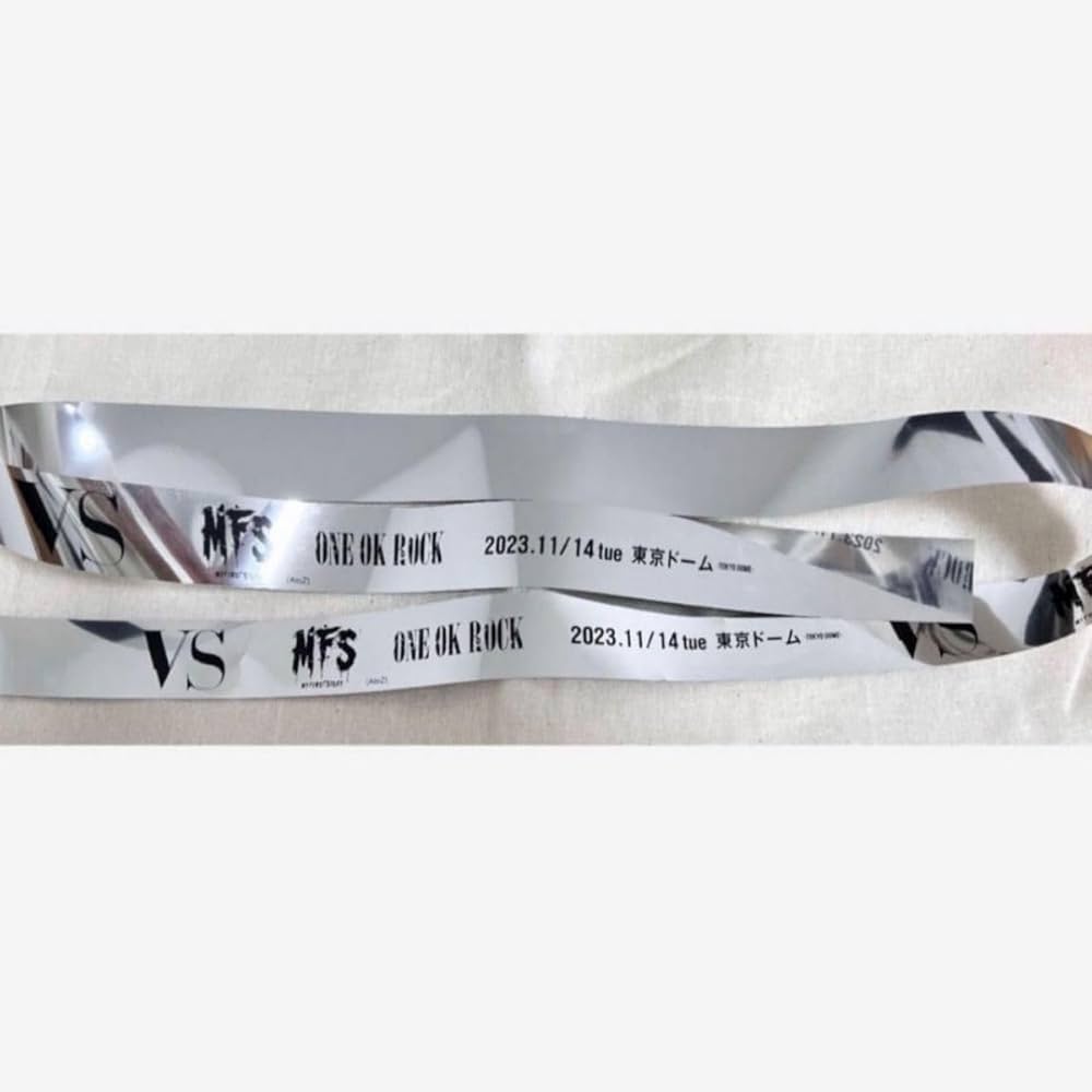 Amazon.co.jp: 「VS」ONE OK ROCK 、MY FIRST STORY 銀テープ フル