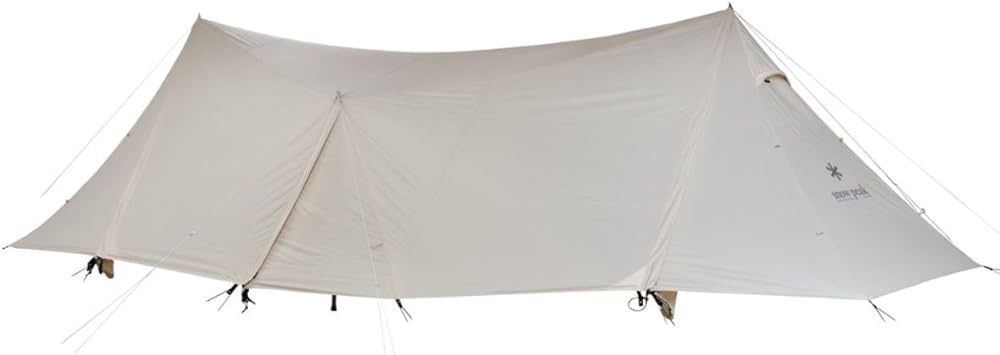 二又ポール&跳ね上げポール付き】ランドステーションL アイボリー 二又