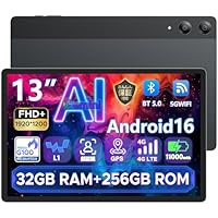Amazon.co.jp: 【 Android 16 タブレット 13インチ 】DOOGEE Tab E3