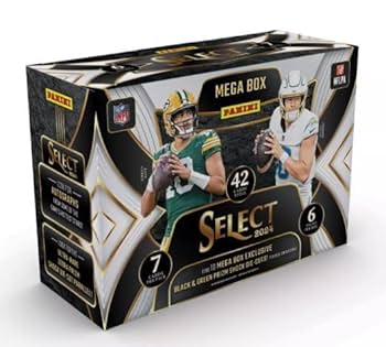 Amazon.com: 2024 Select Football Trading Card Mega Box (Black
