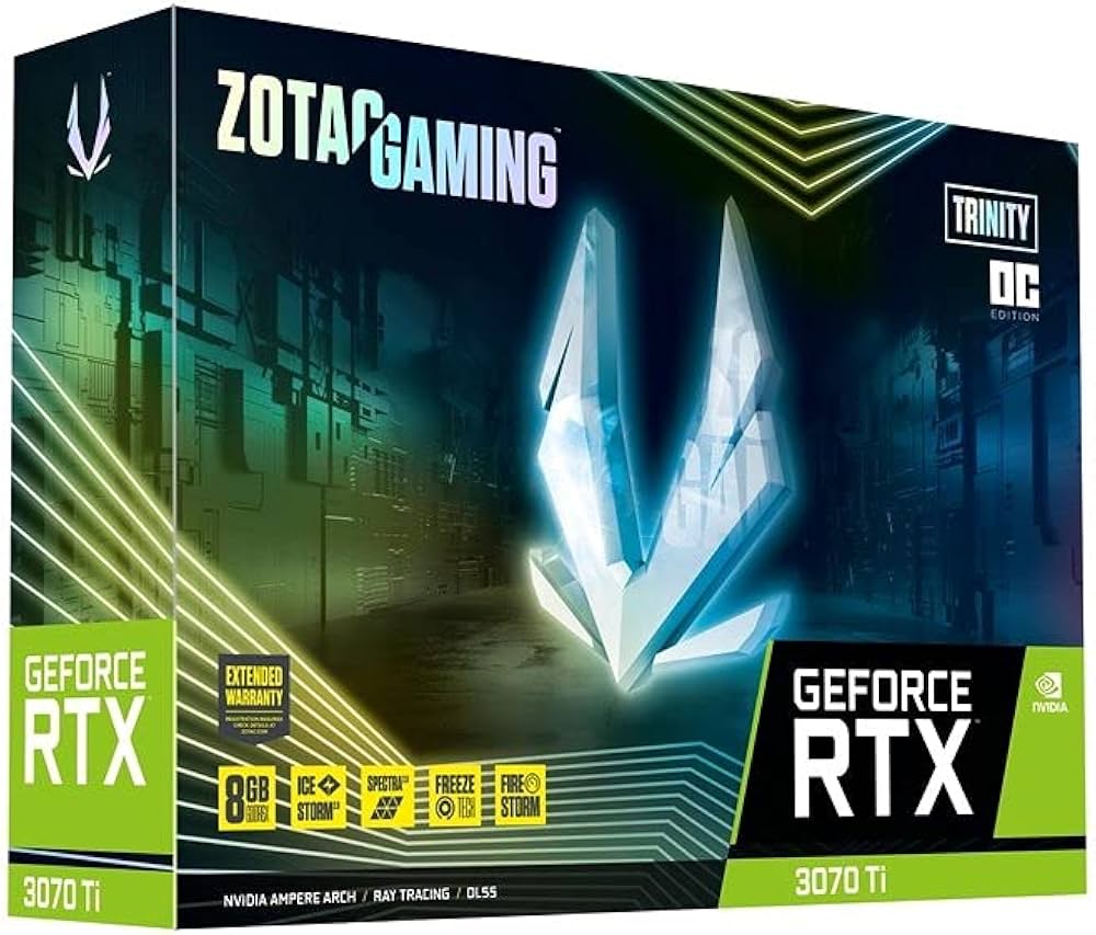 Amazon | ZOTAC Gaming GeForce RTX™ 3070 Ti Trinity OC 8GB GDDR6X