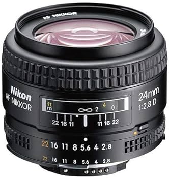 Nikon AF FX NIKKOR 24mm f/2.8D Fixed Zoom Lens with Auto Focus for