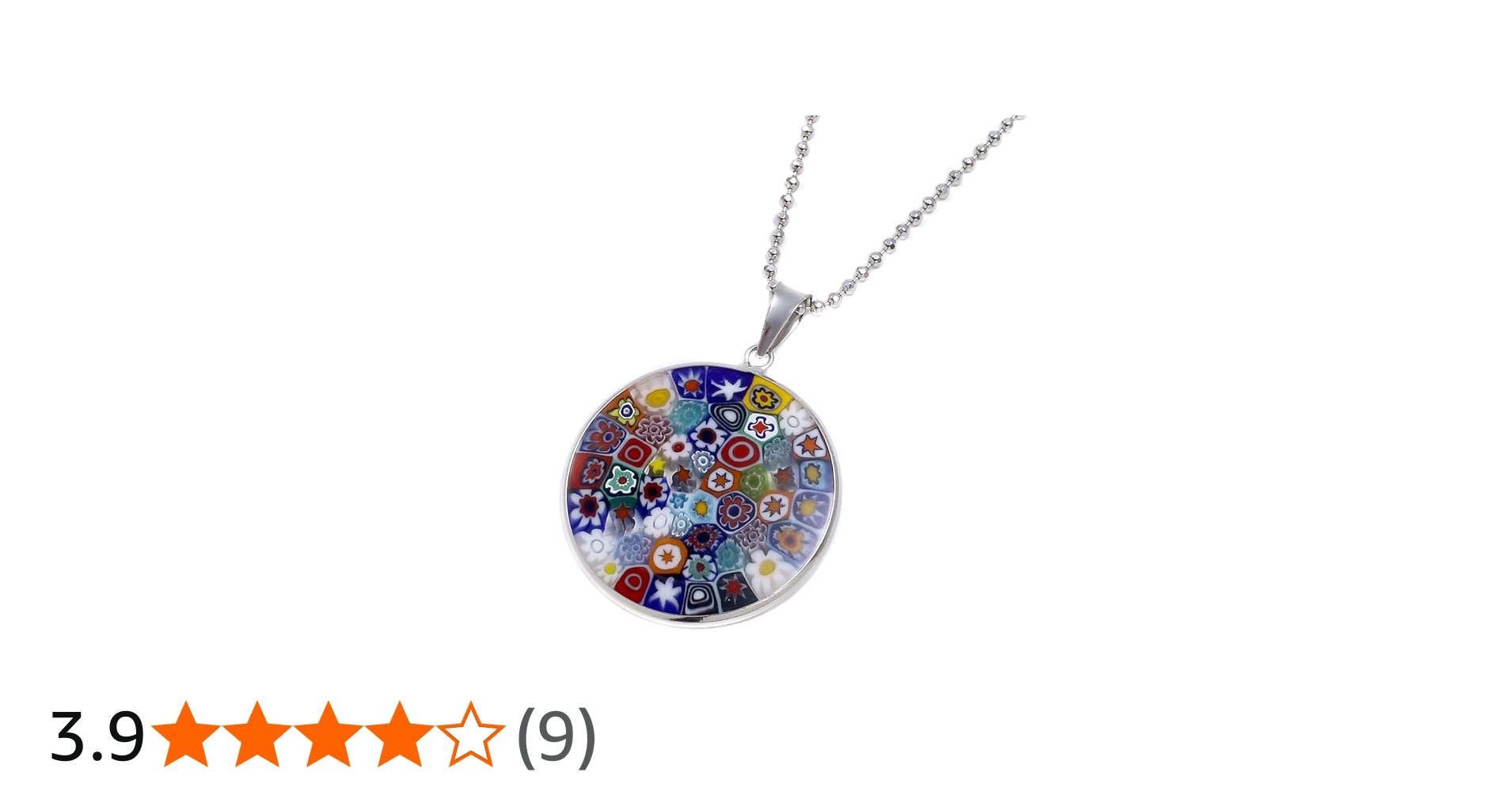 Amazon | [ジュエリーウォーク心斎橋] ベネチアングラス ペンダント