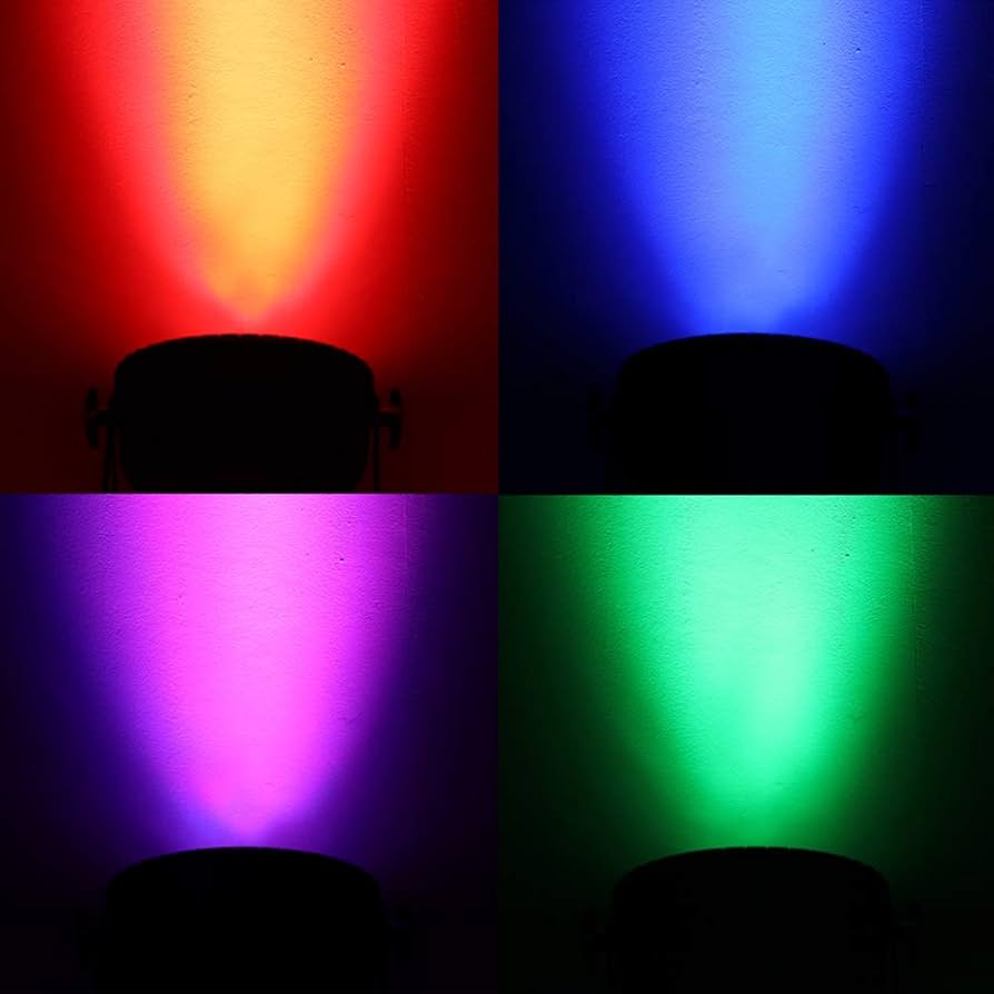 Amazon.co.jp: IMRELAX LED パーライト18灯×10W RGBW 4in1 ステージ
