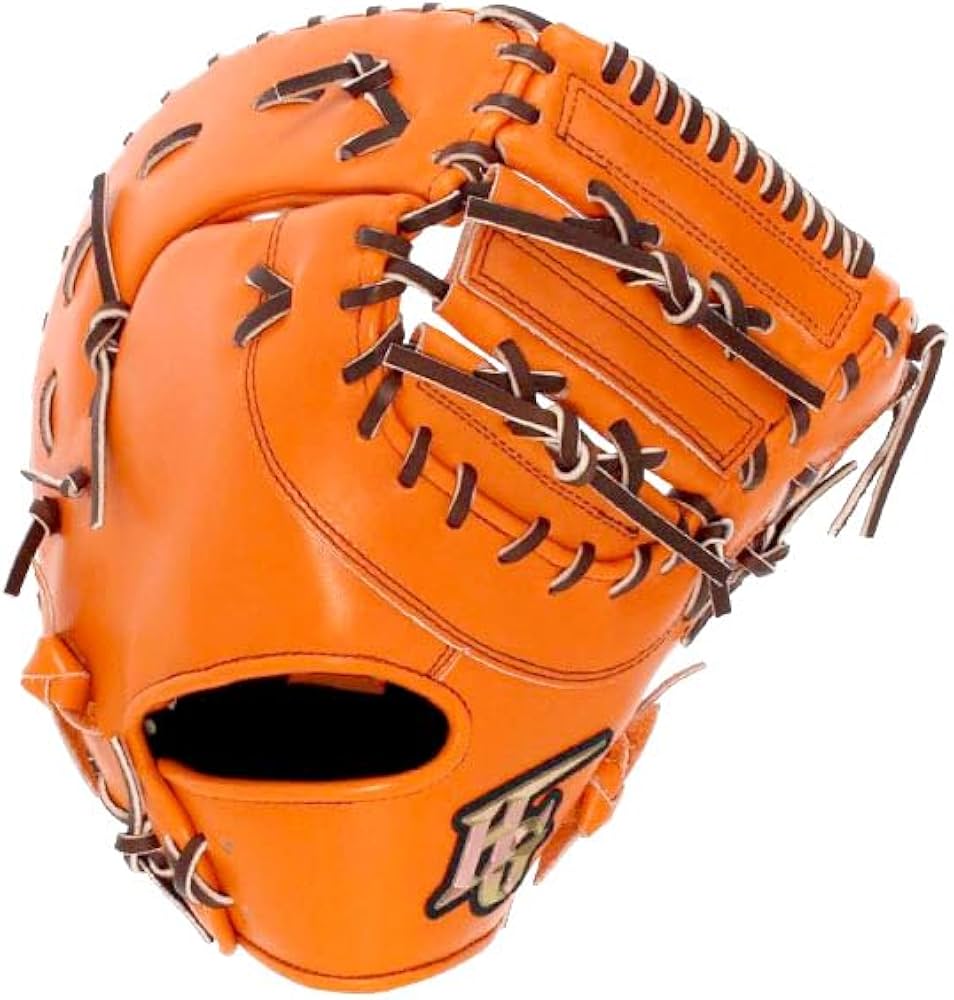 Amazon | 【R】野球 ファーストミット 軟式用 大人 ハイゴールド 軟式