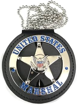 Amazon.co.jp: ポリスバッジ U.S.マーシャル 連邦保安官 シルバー