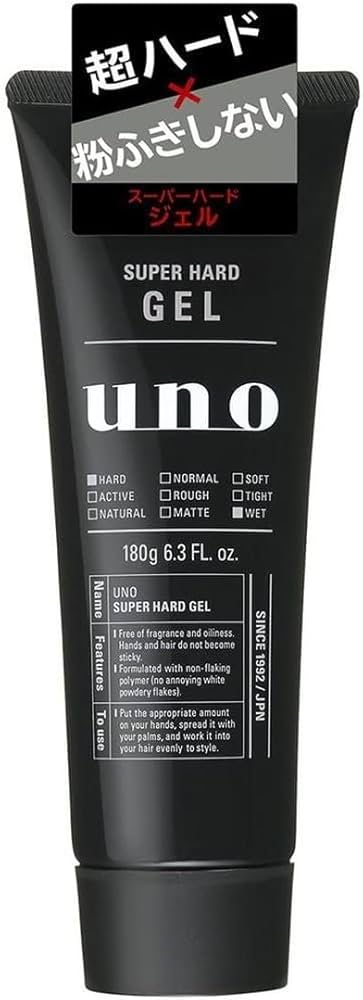 Amazon | 《セット販売》 資生堂 ウーノ スーパーハードジェル (180g