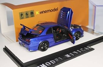 Amazon | One Model x PGM 1/43 GTR R34 スカイライン GT-R Skyline Z