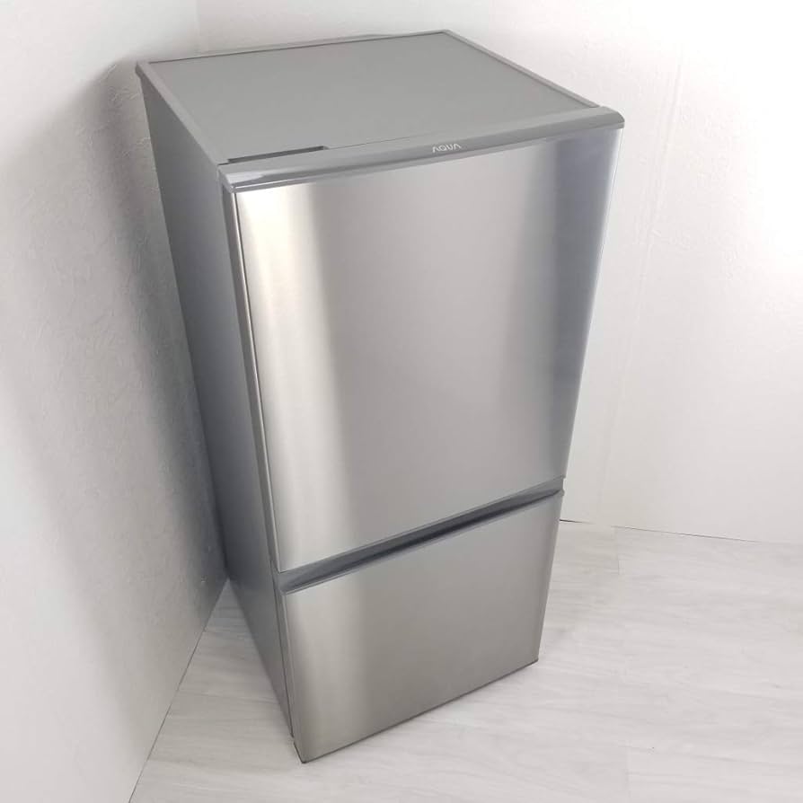 Amazon.co.jp: AQR-U16F-S(ステンレスシルバ-) 2ドア冷蔵庫 右開き