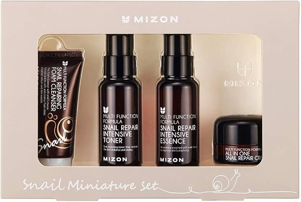 Amazon.com: MIZON Snail Line Set, Korean Snail Skincare Essentials
