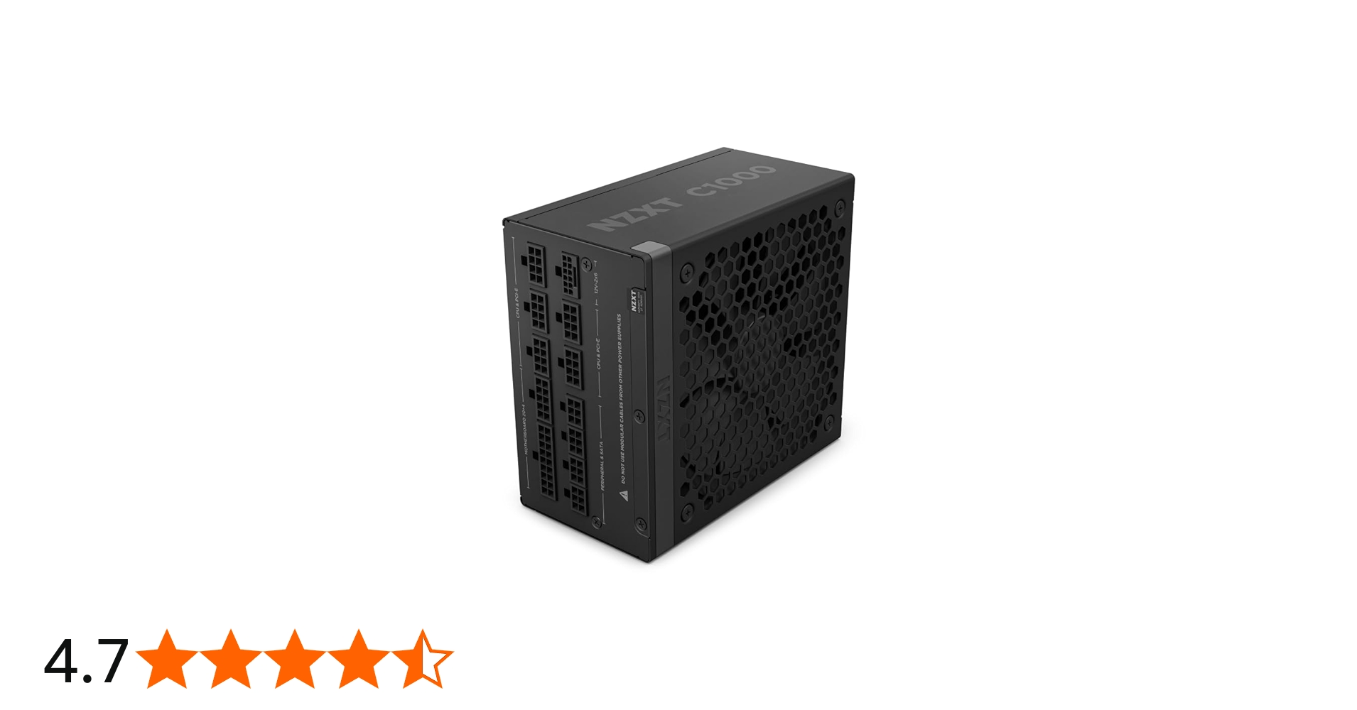 Amazon | NZXT C1000 Gold v2 Black 1000W ATX3.1対応 80PLUS Gold