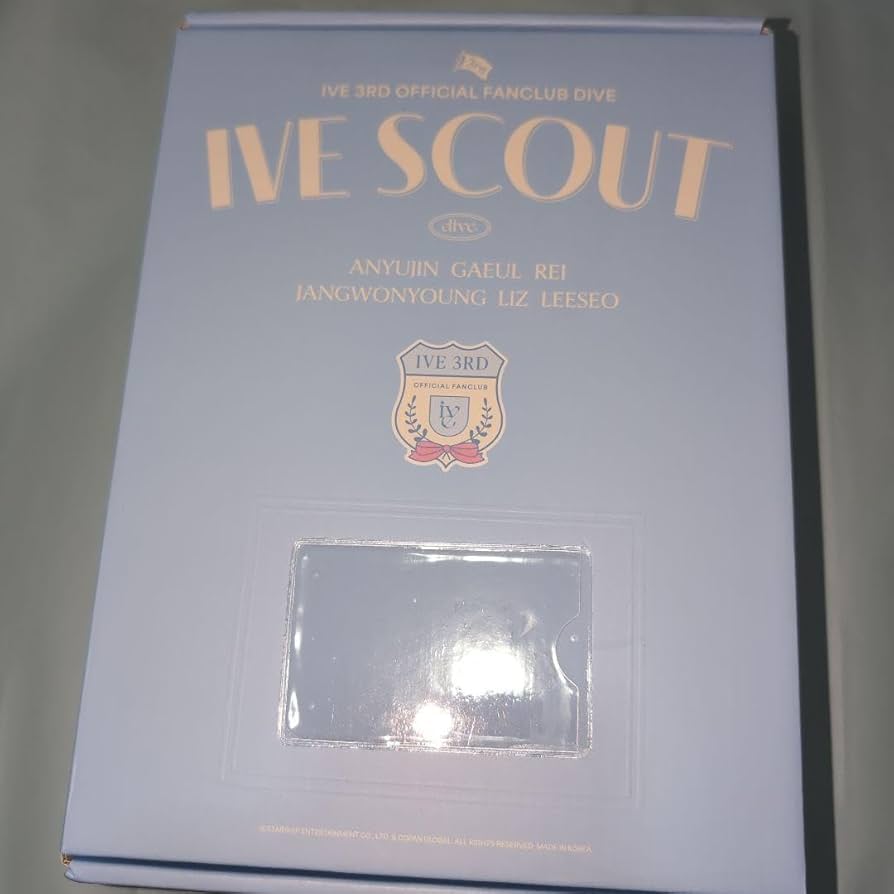Amazon.co.jp: ive 韓国 ファンクラブ FC 3期 キット セット : おもちゃ