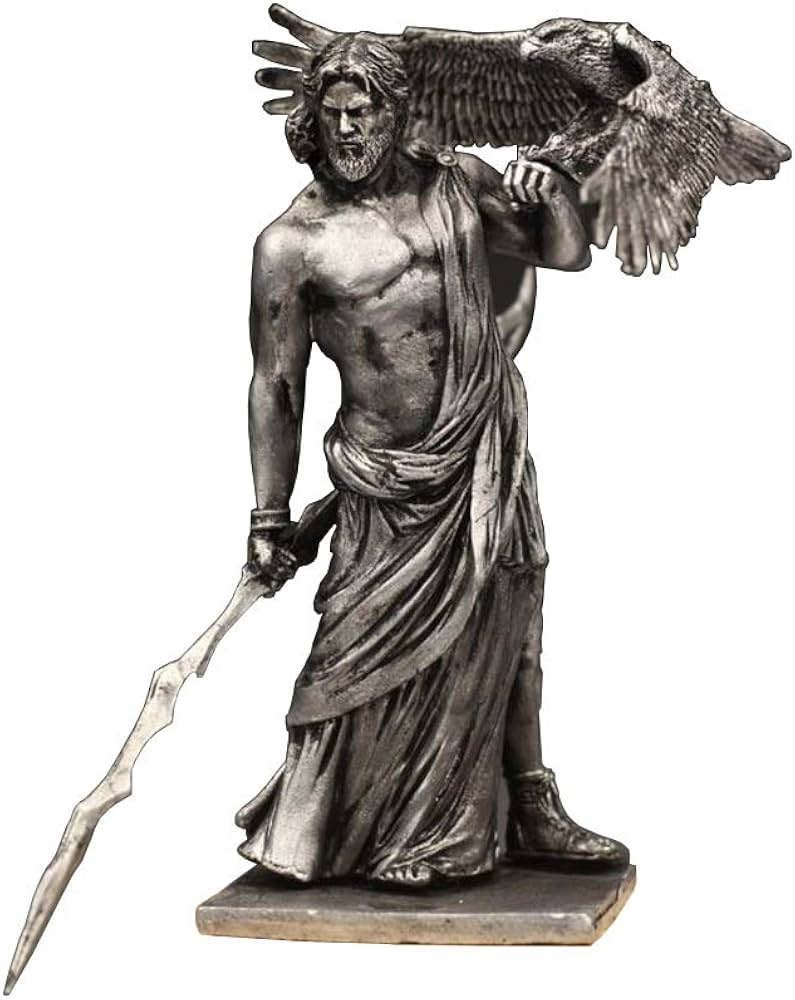 Amazon.co.jp: ギリシャの神の像、ゼウスの彫刻古代ギリシャの