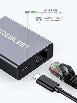 Nintendo Switch 本体 グレー セット 有線接続アダプタ付 Nintendo