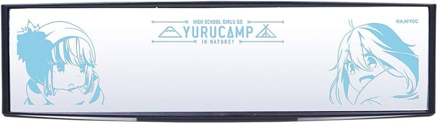 Amazon.co.jp: ゆるキャン△ ワイドミラー 各務原なでしこ 志摩リン