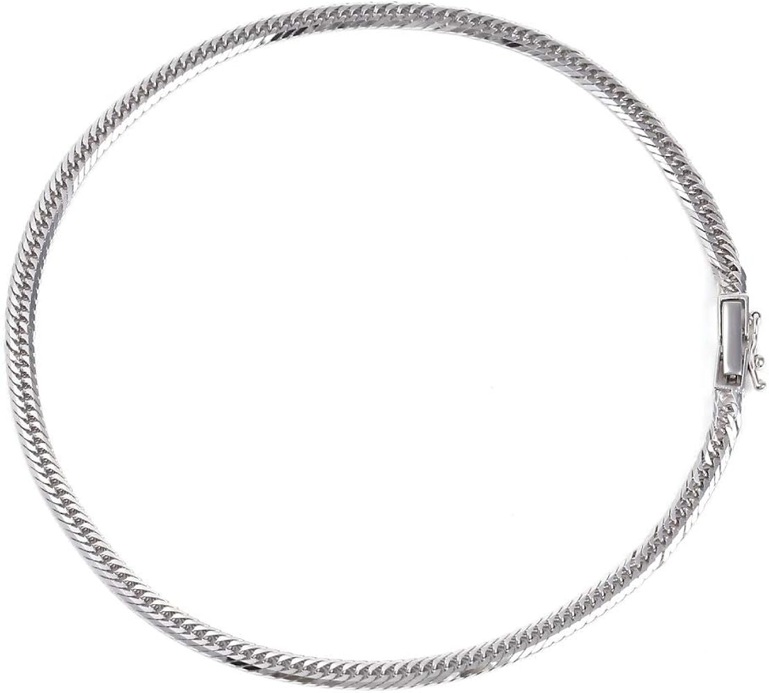 Amazon | [ハッピーグッツショップ] k18 喜平 アンクレット 8面