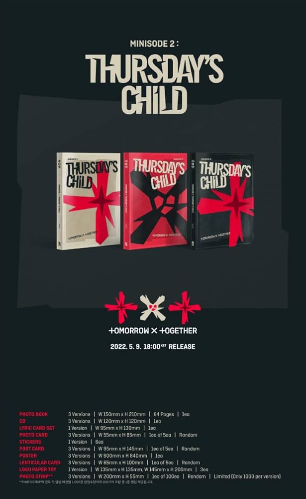 TOMORROW X TOGETHER - TXT minisode 2 : Thursday's Child 4th Mini