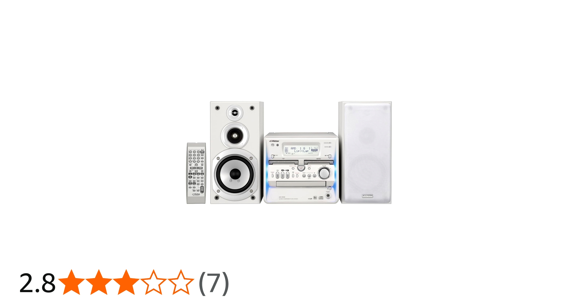 Amazon.co.jp: Victor ビクター JVC UX-W50-S シルバー マイクロ