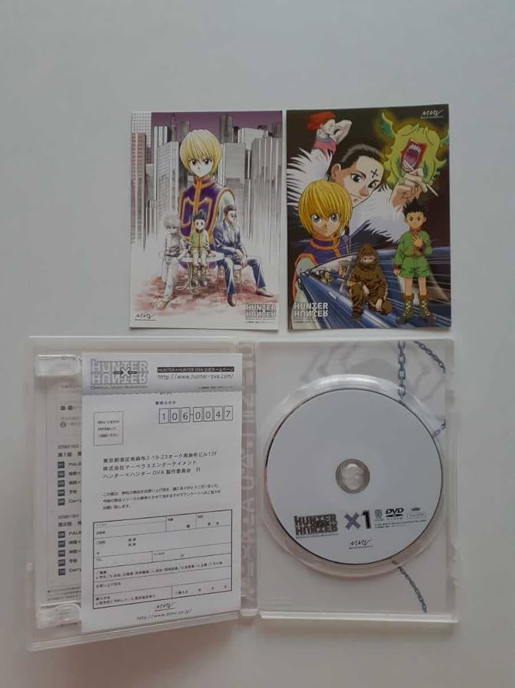 新品未開封品含む】HUNTER × HUNTER OVA全4巻セット！ 特典付 新品未