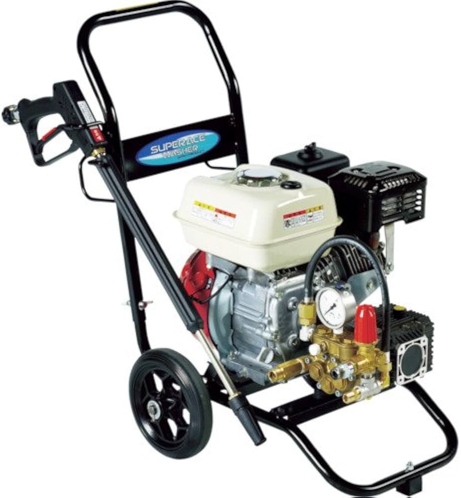 Amazon | スーパー工業 エンジン式高圧洗浄機SEC-1315-2N | 高圧洗浄機本体