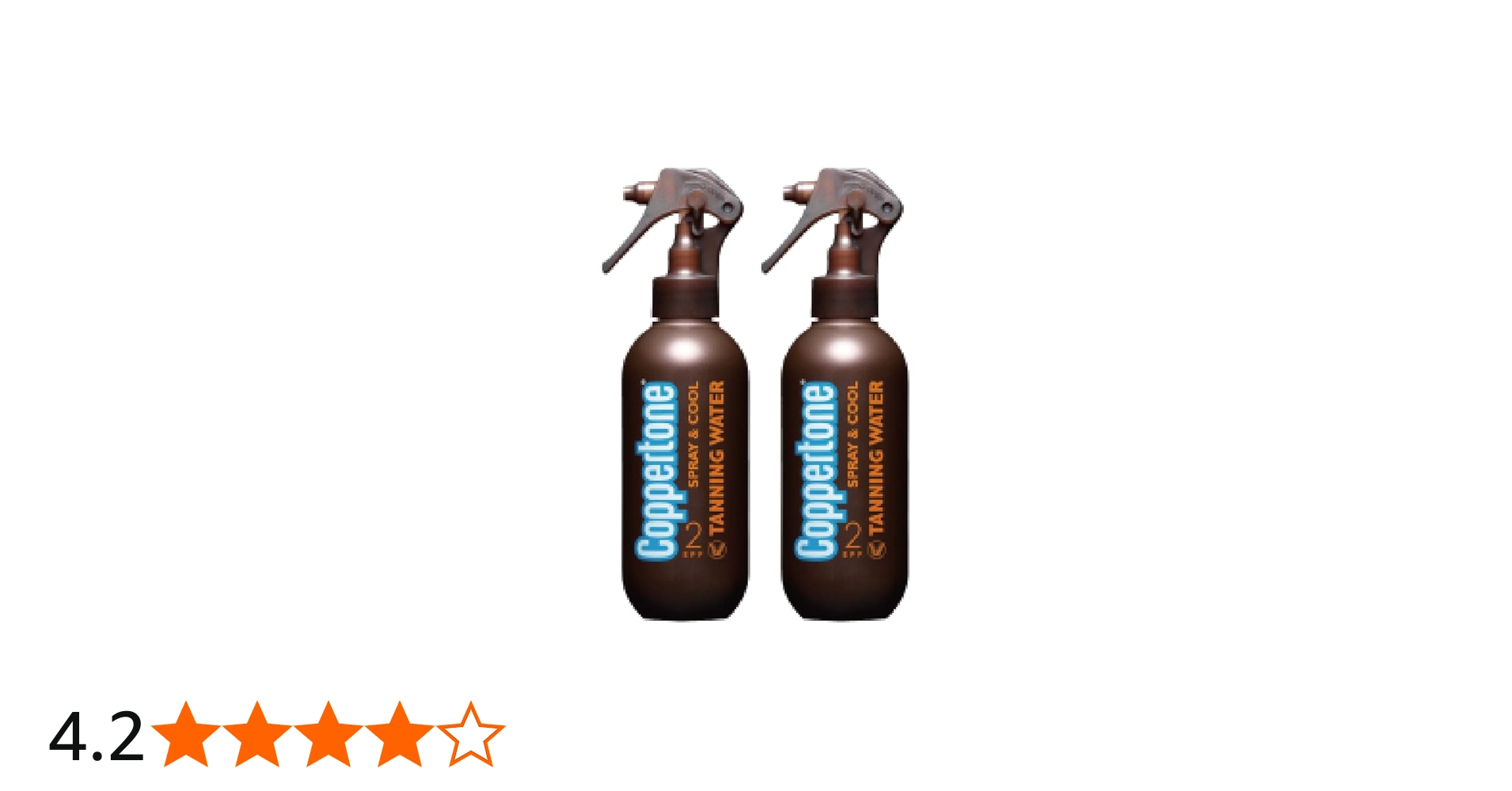 Amazon | コパトーン タンニング ウォーター SPF2 200ml×2
