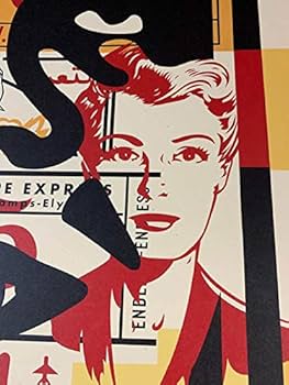 Amazon.co.jp: ポスター オベイ Obey Face 02 /Shepard Fairey 手書き