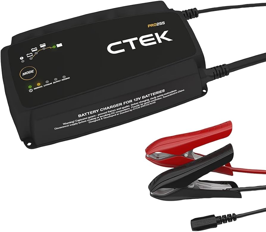 Amazon | CTEK リチウムバッテリー対応 バッテリー充電器 PRO25S JP