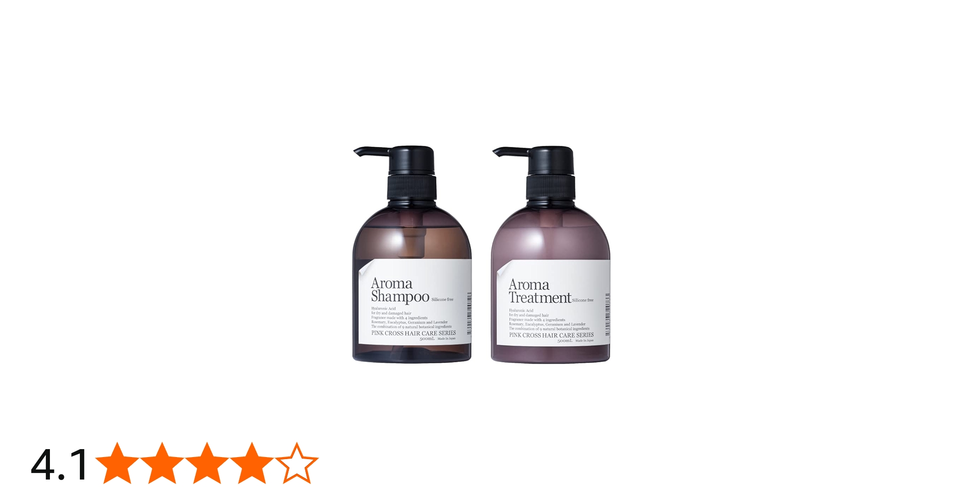 Amazon | ピンククロス アロマ シャンプー & トリートメント セット 各