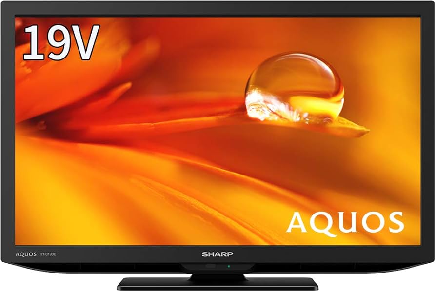 Amazon.co.jp: Sharp 19 Inch LCD TV AQUOS 2T-C19DE-B Hi-Vision