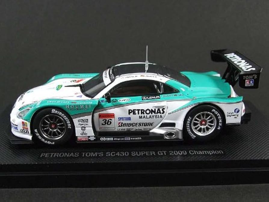 Amazon | エブロ 1/43 ペトロナス トムス SC430 2009 #36 チャンピオン