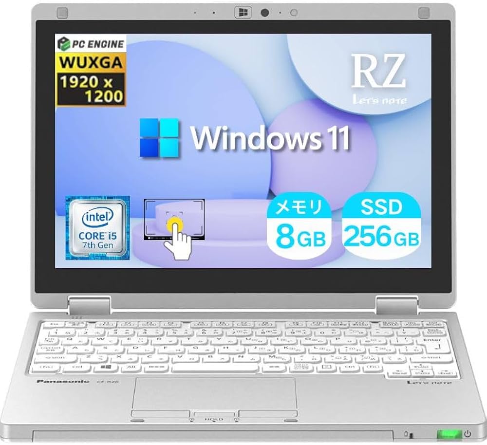 Amazon.co.jp: 【整備済み品】 2in1モデルLet's note CF-RZ6 / 超小型