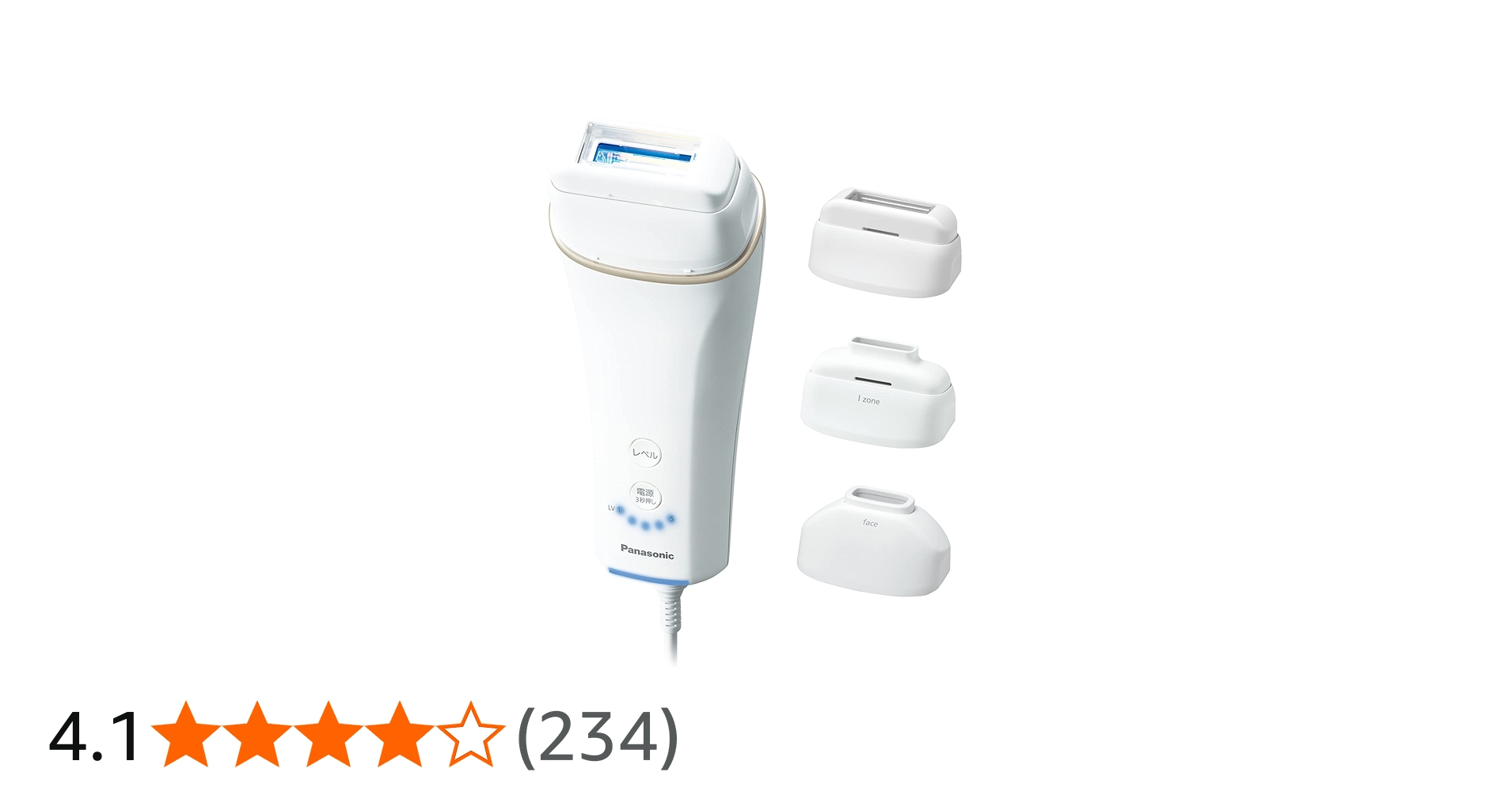 Amazon | パナソニック 光美容器 光エステ ボディ&フェイス用