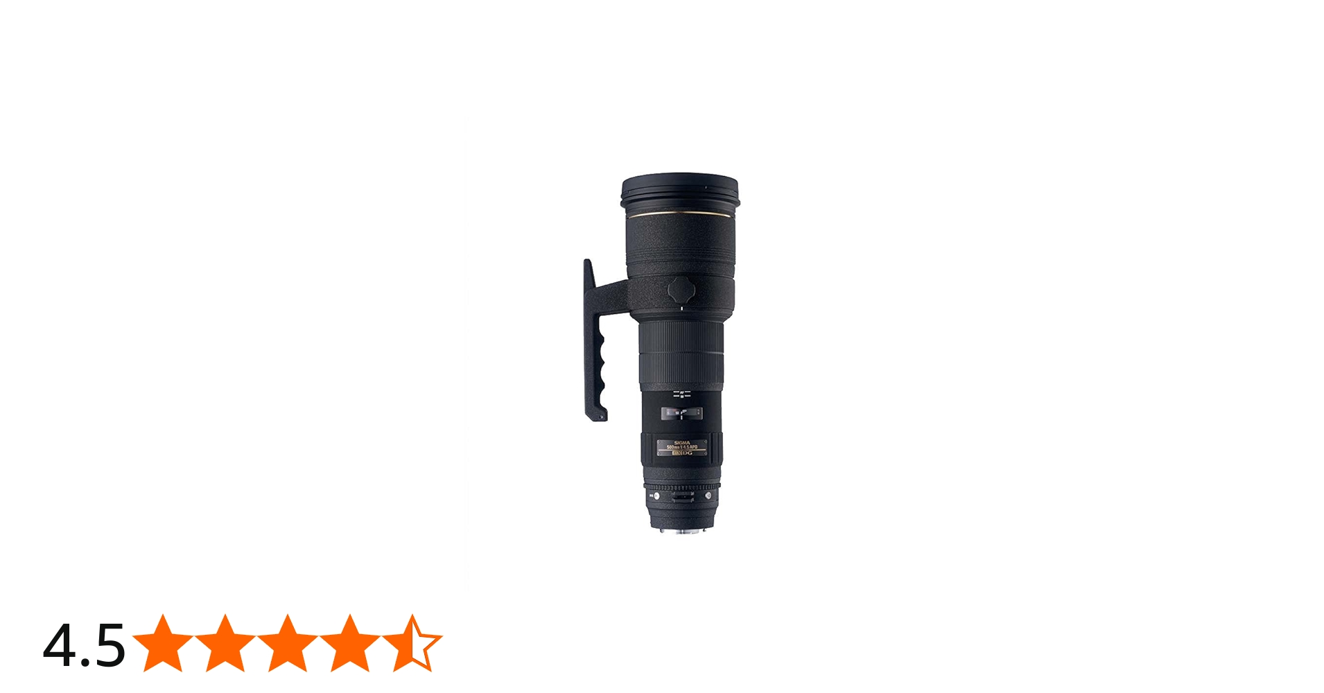 Amazon.co.jp: SIGMA 単焦点望遠レンズ APO 500mm F4.5 EX DG HSM