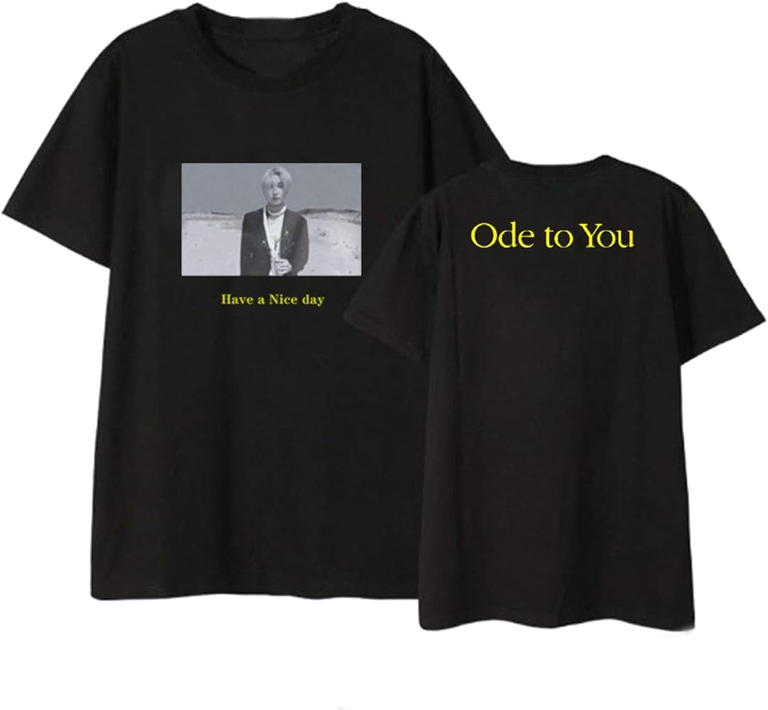 Seventeen T-Shirt World Tour ODE to You Tshirts Woozi Vernon Hoshi