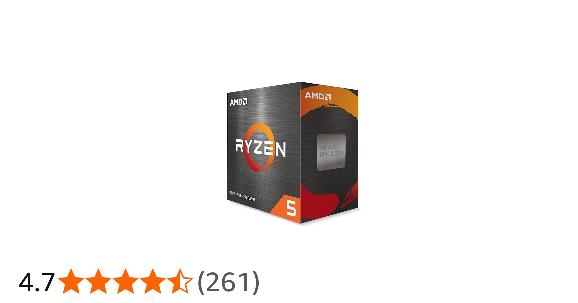 Amazon | 100-100001585BOX [Ryzen 5 5600XT (6C/12T、3.7GHz、TDP65W