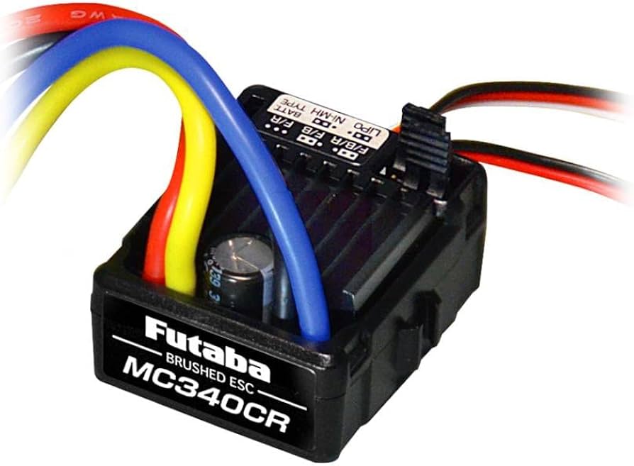 Amazon | MC340CR ブラシモーター用ESC (スピードコントローラー