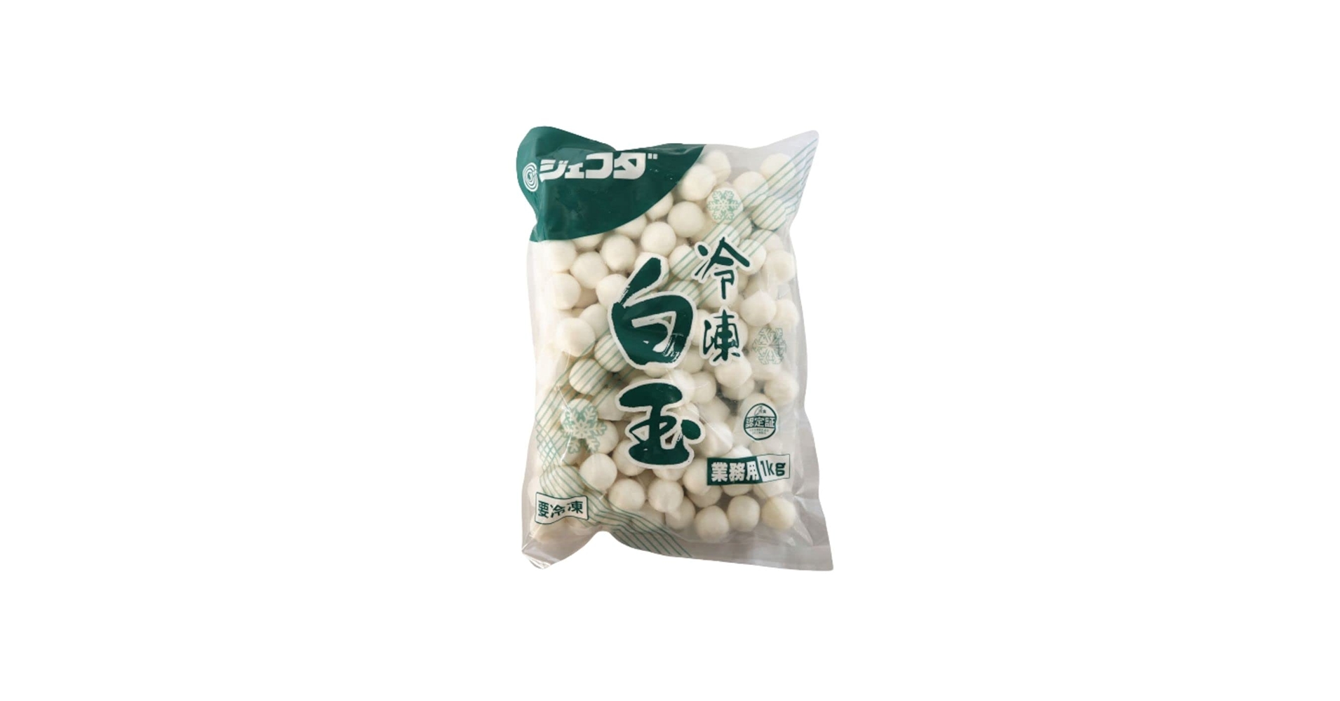 Amazon | JFDA 冷凍 白玉 1Kg 冷凍 | ノーブランド品 | 白玉粉 通販