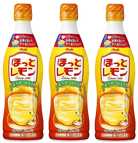 アサヒ ほっとレモン 470ml（アサヒ飲料）の口コミ・レビュー・評判