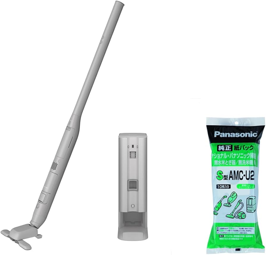 Amazon | 【交換用紙パック付き】パナソニック 掃除機 コードレス
