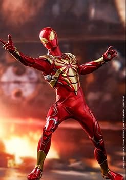 Amazon.com: Hot Toys 1:6 Spider-Man - Iron Spider Armour - Marvel