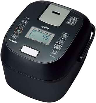 Amazon.co.jp: TOSHIBA(東芝) RC-6PXR-K(ブラック) 炎匠炊き 圧力IH