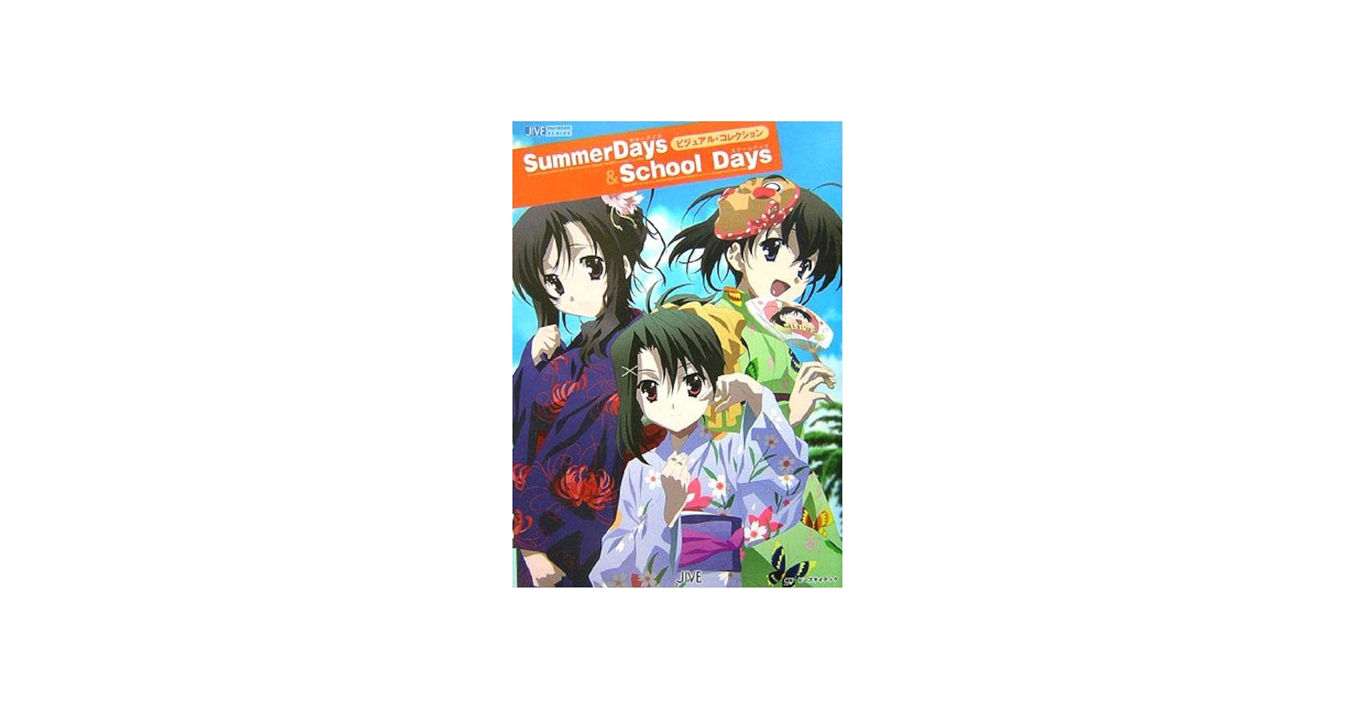 Summer days & school daysビジュアル・コレクション (JIVE FAN BOOK