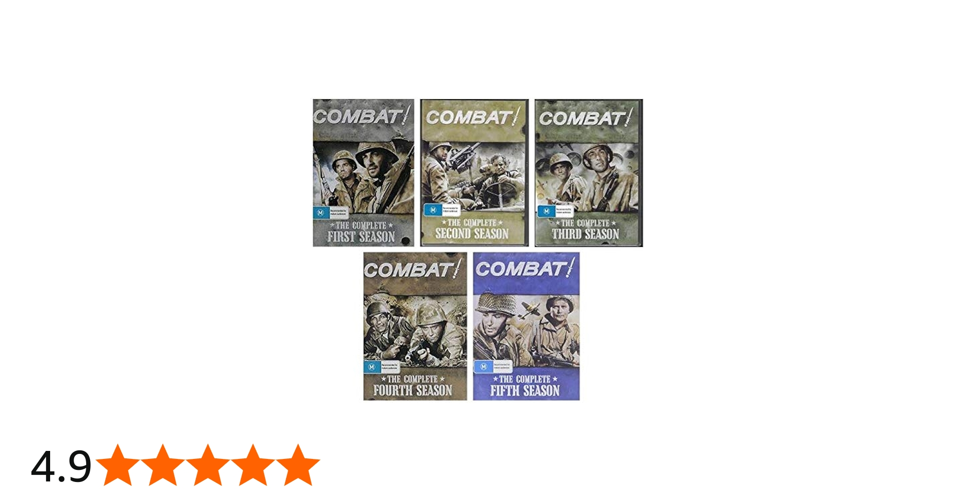 Combat!: The Complete Series Seasons 1-5 DVD Collection (All