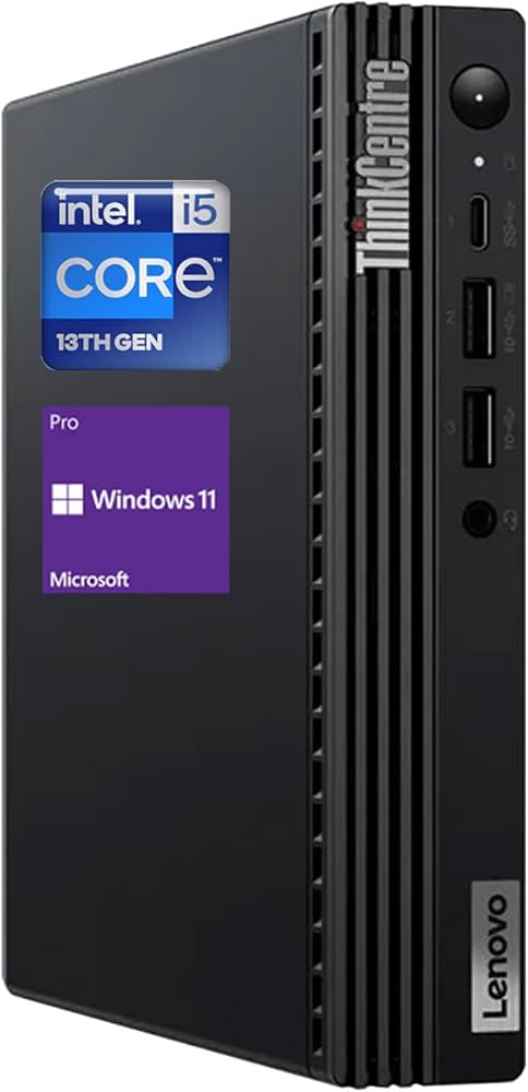 Amazon.com: Lenovo ThinkCentre M70q MFF Business Desktop, 13th Gen