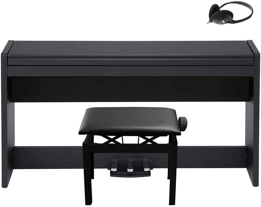Amazon | KORG 電子ピアノ LP-380-BK U 88鍵 ブラック 高低自在椅子