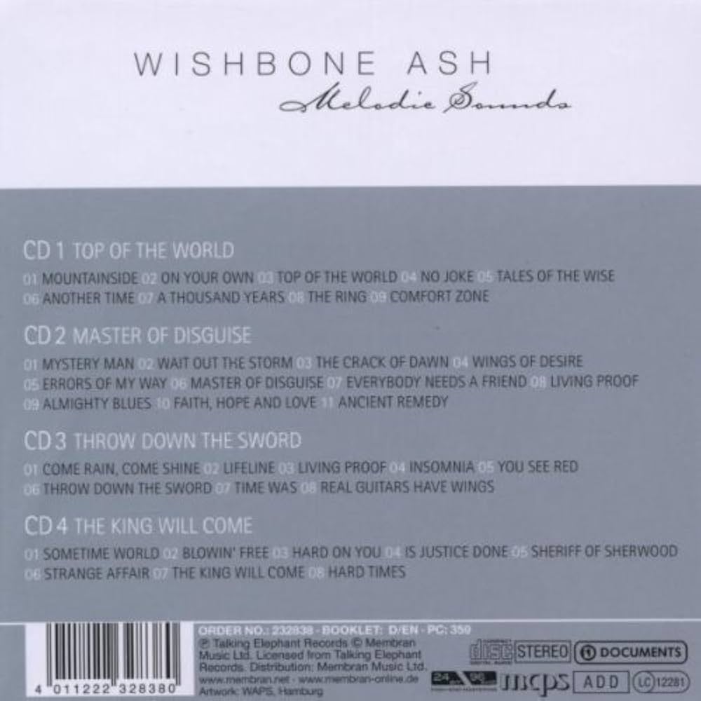 Wishbone Ash - Melodic Sounds - Amazon.com Music